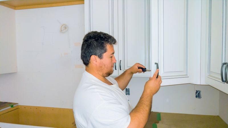 Cupboard Knob Installation