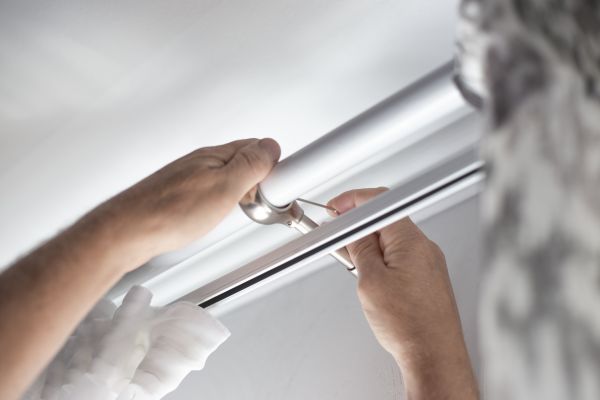 Curtain Rod Installation in Bountiful